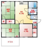 永谷住宅の間取り画像