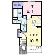 リュミエール ドゥース Ⅰの間取り画像