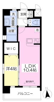 AGORA中原の間取り画像