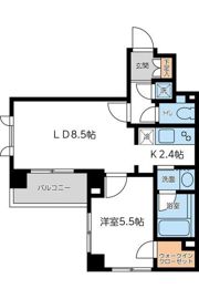 CITY SPIRE 若松町の間取り画像