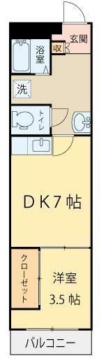 シェリノ長町の間取り画像