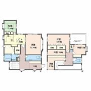 牛田早稲田1丁目戸建の間取り画像