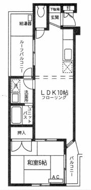 ホーユーパレス上大岡の間取り画像