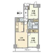 大島サンハイツの間取り画像