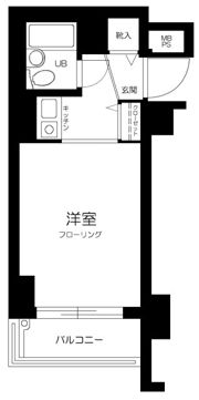 ダイホープラザ多摩川の間取り画像