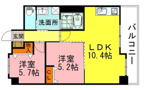 天神川駅前エステートの間取り画像