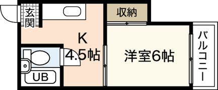 REFLA(ﾘﾌﾗ)の間取り画像