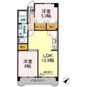 平田マンションの間取り画像