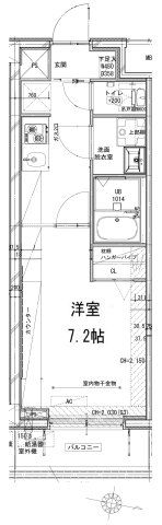 DIPS竹ノ塚駅前の間取り画像