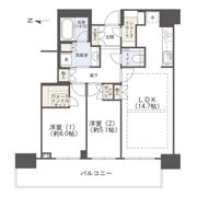 グランドメゾン新梅田タワー THE CLUB RESIDENCEの間取り画像