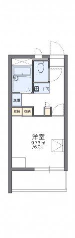 レオパレス大坪の間取り画像