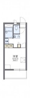 レオパレス大坪の間取り画像