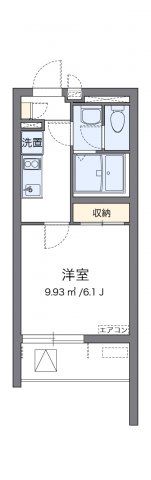 クレイノ池田石橋の間取り画像