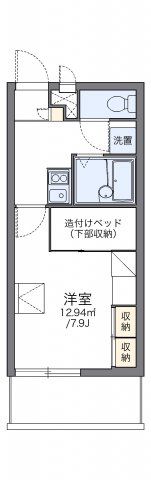 レオパレスグレースYOGIの間取り画像