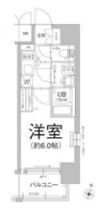 エスリード大阪ザ・ルクスの間取り画像