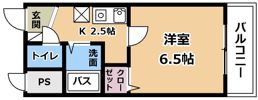 マンションM＆Mの間取り画像