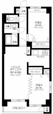 ヴァンシャルマンOZの間取り画像