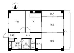 サンハウスK2の間取り画像