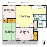 セジュールMG Ⅱの間取り画像