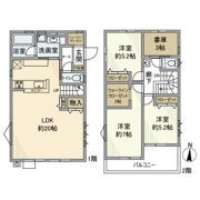 早宮戸建の間取り画像