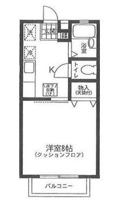 ベルクハイムの間取り画像
