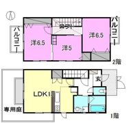 ミュージア アソシエの間取り画像