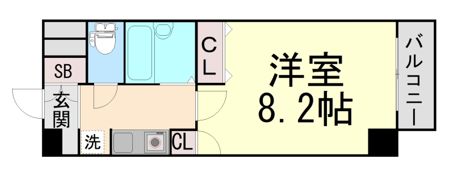ヴィラセゾン甲南の間取り画像