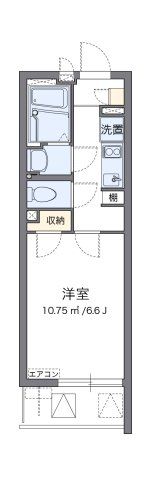 クレイノアンジュの間取り画像