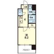 ELGRAND下通の間取り画像