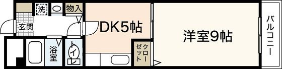 広電コイン通りビルの間取り画像