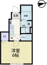 Mandarino Pesca(マンダリーノ・ペスカ)の間取り画像