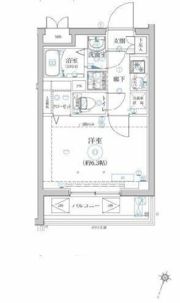 ベルシード横濱ウエストIVの間取り画像