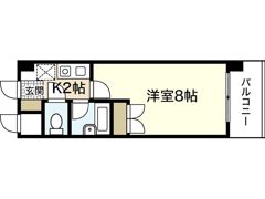 Calm落合の間取り画像