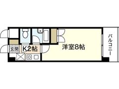 Calm落合の間取り画像