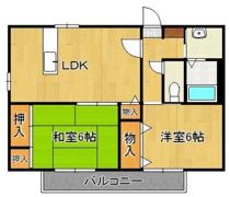 ディアス萩原の間取り画像