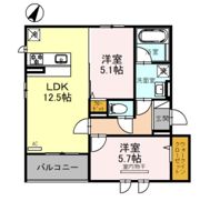 Sansevieria 夏原の間取り画像