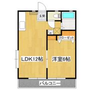 コーポUSAIIの間取り画像
