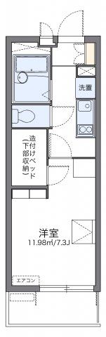 レオパレスNeedsの間取り画像