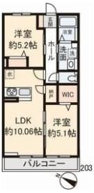 ハイムメゾン朝霞根岸台の間取り画像