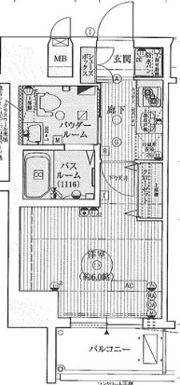 エステムコート新大阪Ⅷレヴォリスの間取り画像