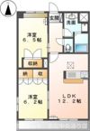 サンパレス伏石Ⅱの間取り画像