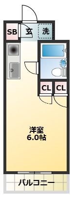 シャルム西大井の間取り画像