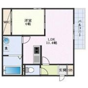 ネクストメゾン吹田駅前の間取り画像