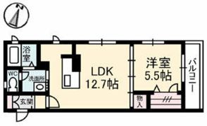 フローラ古江西の間取り画像