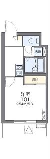 レオパレスオゥルの間取り画像
