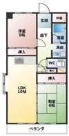 ドミール藤治の間取り画像