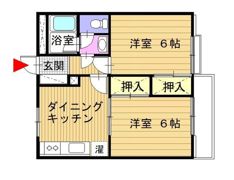 加藤マンションの間取り画像
