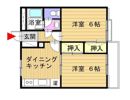 加藤マンションの間取り画像