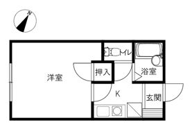 コーポローリエの間取り画像