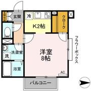 パークサイドコートの間取り画像